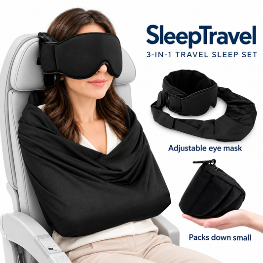 SleepTravel™ 3-in-1 Travel Sleep Set